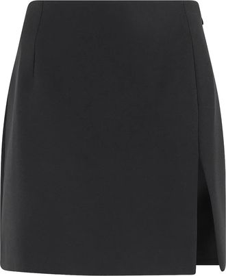 Andamane Gonna con spacco laterale - Nero