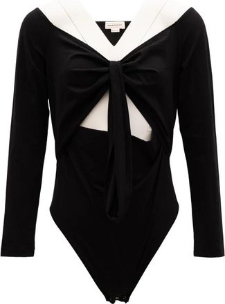 Alexander McQueen Body - Dames - Bodies - Zwart - S - Tops