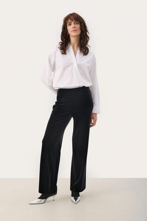 Part Two Jersey broek Slim fit Dark Navy blue