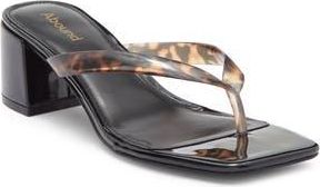 Abound Blayne Block Heel Sandal in Brown Dark Tortoise at Nordstrom Rack, Size 8.5