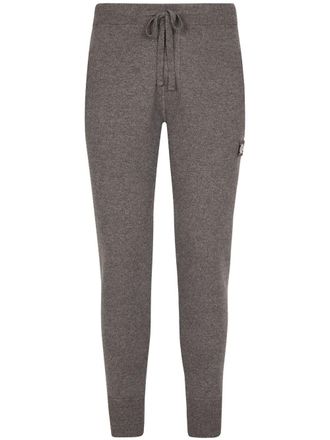 Dolce & Gabbana wool-cashmere track pants - Grey