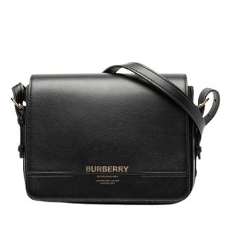 Burberry Borsa a tracolla in pelle Pre-owned - - Pre-owned - Donna - Nero - ONE SIZE