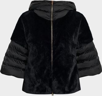 Herno Combo Cape Jacket