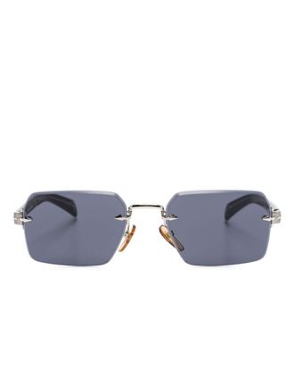 Eyewear by David Beckham Occhiali da sole squadrati - Nero