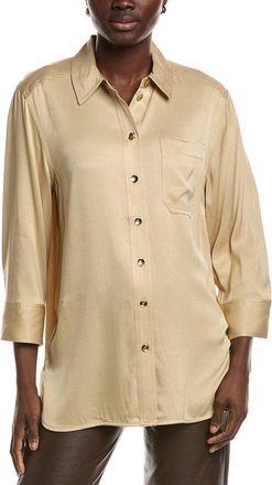 Ganni Washed Satin Shirt