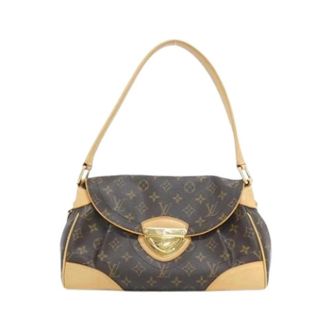 Louis Vuitton Pre-owned Shoulder Bags, female, Brown, Size: ONE SIZE Pre-owned Canvas Shoulder Bag