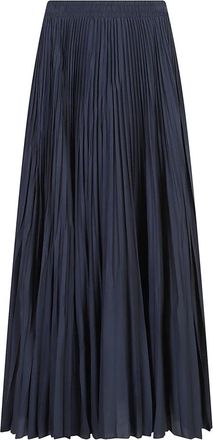 Max Mara Dames, Rokken, Blauw, Maat: S Poliester