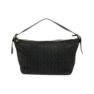 Celine Pre-owned Shoulder Bags, female, Black, Size: ONE SIZE Pre-owned Canvas Shoulder Bag