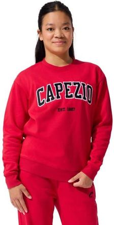 Capezio Varsity Sweatshirt in Red at Nordstrom, Size X-Small