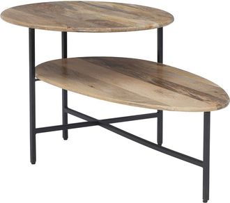 Linon Cleo 2-Tiered Coffee Table