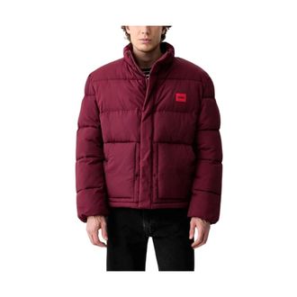 HUGO BOSS Jassen, Heren, Rood, XL, Hugo - Jassen > Winterjassen