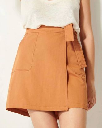 Sessun Laili Mini Skirt In Sienna