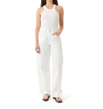 Habitual Drapey Relaxed Barrel In White
