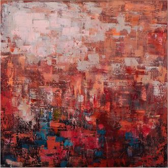 Schubiger M&ouml;bel Bild Abstrakt in Rot