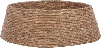 MiCa Decorations Falda de &aacute;rbol de Navidad Marr&oacute;n H28xB75xL75cm