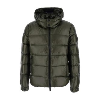 H&egrave;SKIMO Donsjack - Heren - Winterjassen - Groen - XL - Leer - Jassen