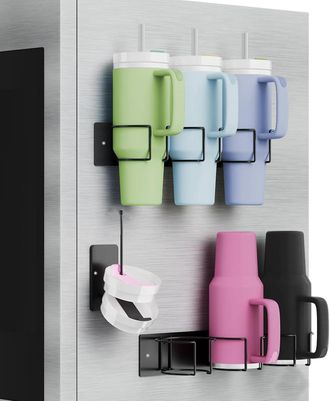 OEM Organizador Magn&eacute;tico Para Botellas Stanley Cup De 100 Ml, Organizador Resistente Con Gancho Para Accesorios De Barrido, Organizador R&uacute;stico Para Bote