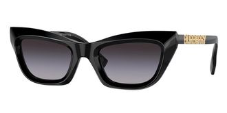Burberry BE4409 30018G Womens Sunglasses Black Size 51