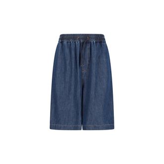 Darkpark Denim Shorts, male, Blue, Size: XL Brad Jogger Fit Shorts Tencel Denim