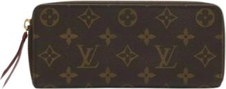 Louis Vuitton Pre-owned Monogram Long Wallet (bi-fold) - Dames - Vintage Accessoires - Bruin - ONE Size - Vintage