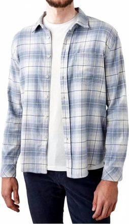 Rails Sussex Shirt In Glacier Denim White