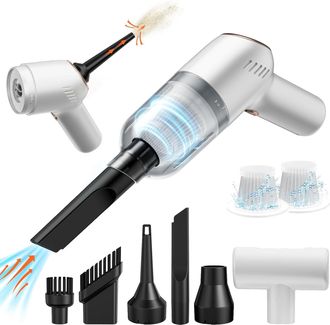 OEM Aspiradora Para Coche 3 En 1, Potente Aspiradora Port&aacute;til Inal&aacute;mbrica De 20.000 Pa, Aspiradora De Mano Multifuncional Con Cargador Tipo C Y 3 Filtros 
