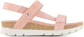 Panama Jack Selma Velour Sandalen f&uuml;r Damen | rosa