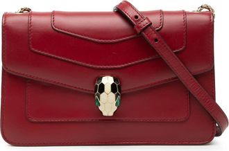 Bulgari Pre-owned Bvlgari Leather Serpenti Forever Crossbody Ladies OZRRY8JQLZMQKMP5