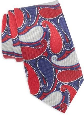 Robert Graham Paisley Silk Tie in Navy/Red at Nordstrom Rack