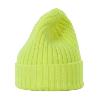 Le Bonnet Le Grand Bonnet - unisex - Hoeden - Geel - ONE Size - Wol - Accessoires