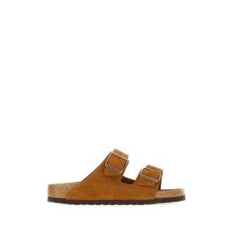 Birkenstock Arizona Narrow Fit - Dames - Sandalen - Bruin - 36 EU - Leer - Schoenen