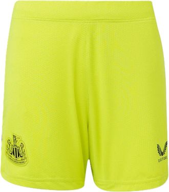 Castore Newcastle United FC-keepersbroek voor dames (Zure limoen/kaviaar)