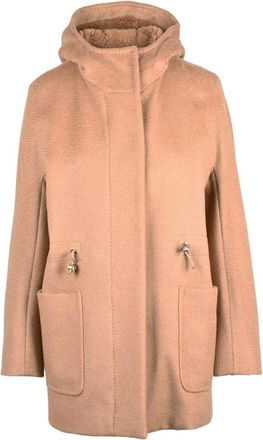 Max Mara Jassen, Dames, Beige, XS, Giuda Giaccone