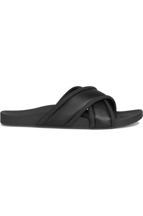 Olukai Womens Ani Slide Sandal In Lava Rock