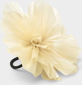 Simons Womens Tulle flower elastic