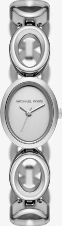 Michael Kors Mini Maude Silver-Tone Link Watch