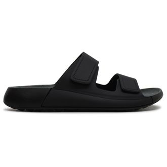 Ecco Ecco 2nd Cozmo 206823 Leather Womens Slides Sandals - Black - Size:UK 5-5.5