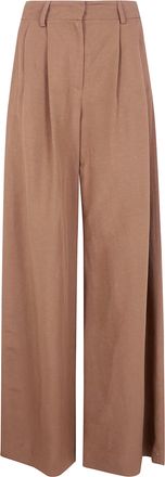 DRHOPE Wide Leg Pince Trousers