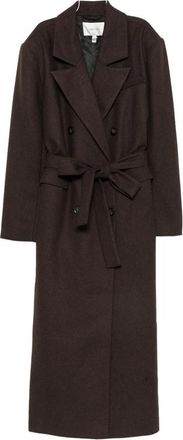 Gestuz Double-breasted Belted Coat