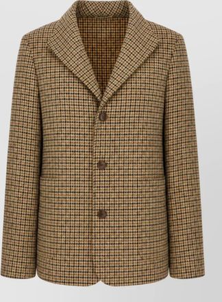 Fortela wool single breasted coat