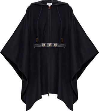 Moncler Dames, Jassen, Blauw, Maat: ONE Size Zijde