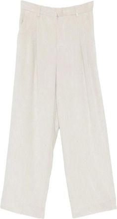 White Sand Wijde Corduroy Broek - Dames - Broeken - Beige - Maat: XS Corduroy