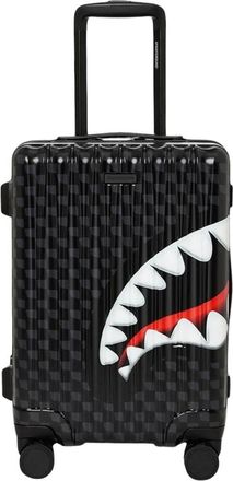 Sprayground Cabin Bags, male, Multicolor, Size: ONE SIZE Sharks In Paris Balloon Black Carry-On Luggage