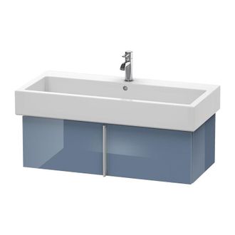 Duravit Duravit Vero Vanity Mural 6107, Con 1 Extra&iacute;ble, 950mm, Color (frente/cuerpo): Laca De Alto Brillo Stone Blue - Ve610704747