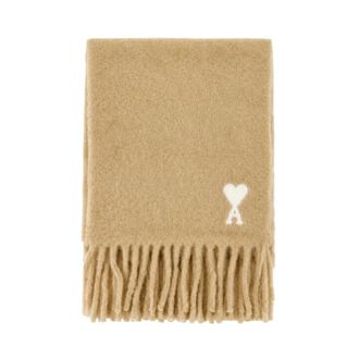 Ami Sciarpa Ami De Coeur - - Accessories - unisex - Beige - ONE SIZE