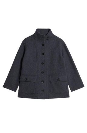 Fortela Fanta Heavy Wool Jacket in Grey at Nordstrom, Size 42 Eu