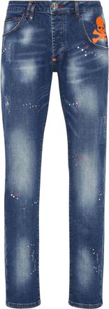 Philipp Plein Jeans Recht Model Skull&Bones