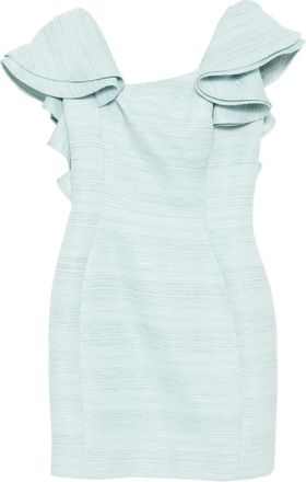 Saiid Kobeisy Abito corto con ruches - Blu