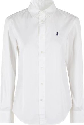 Polo Ralph Lauren Shirts, female, White, Size: M Stylish Shirt for Men