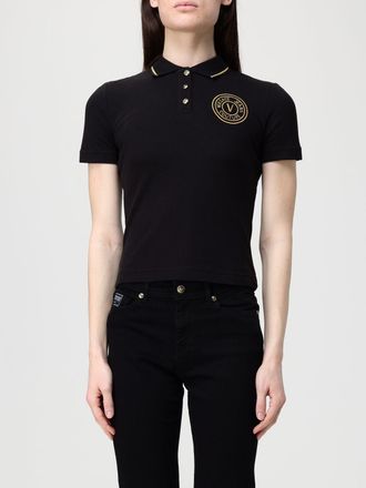 Versace Jeans Couture Polo in cotone con logo Versace Jeans Couture